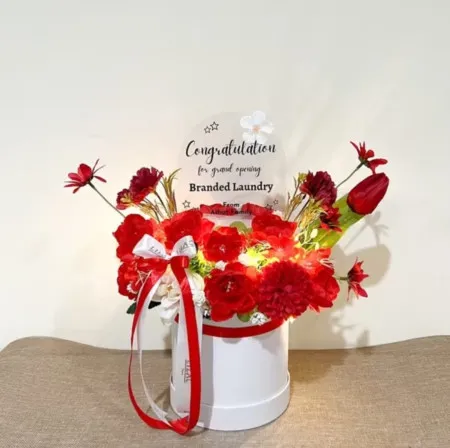 Bloom Box Akrilik Ucapan Grand Opening Bandar Lampung